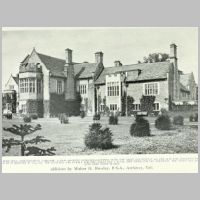 Walter H. Brierley, Additions to Welburn Hall, Kirbymoorside, Walter Shaw Sparrow, Our homes ,1909, p. 161.jpg
